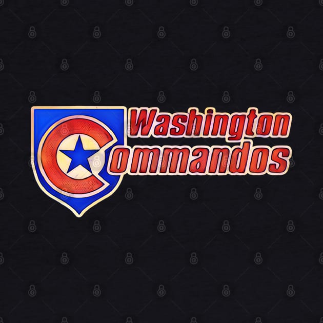 Washington Commandos Football by Kitta’s Shop